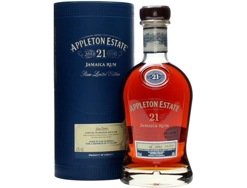 Appleton 21Yr Rare Limited Edi Rum