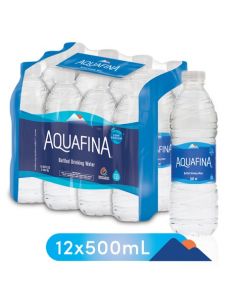 AQUAFINA BOTTLE PET 12X500ML