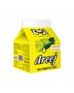 AREEJ 100% PINEAPPLE JUICE -NO SUGAR 225ML