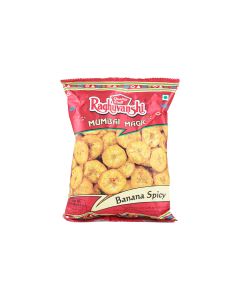 RAGHUVANSHI BANANA WAFER (SPICY) 180GM