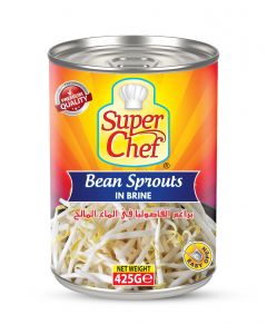 SUPER CHEF BEANS SPROUTS IN BRINE 425GM