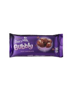 CADBURY DAIRY MILK BUBBLY CHOCOLATE BAR 87GM