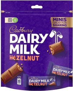 CADBURY DAIRY MILK HAZELNUT MINI CHOCOLATE 168GM