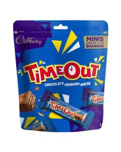 CADBURY TIME OUT CRUNCHY CHOCOLATEY WAFERS 247.2GM