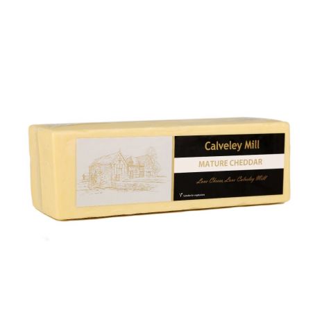 CALVELEY MILL WHITE MATURE CHEDDAR CHEESE