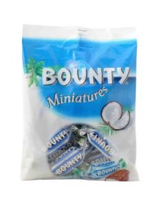 BOUNTY MINIATURES CHOCOLATES 150GM