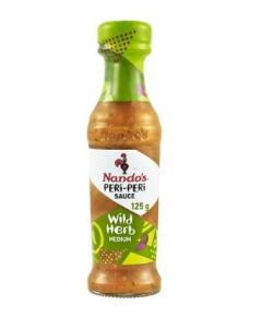 NANDO'S WILD HERB PERI PERI SAUCE 125ML