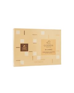 GODIVA 72% DARK CHOCOLATE CARRES 36PCS 310GM