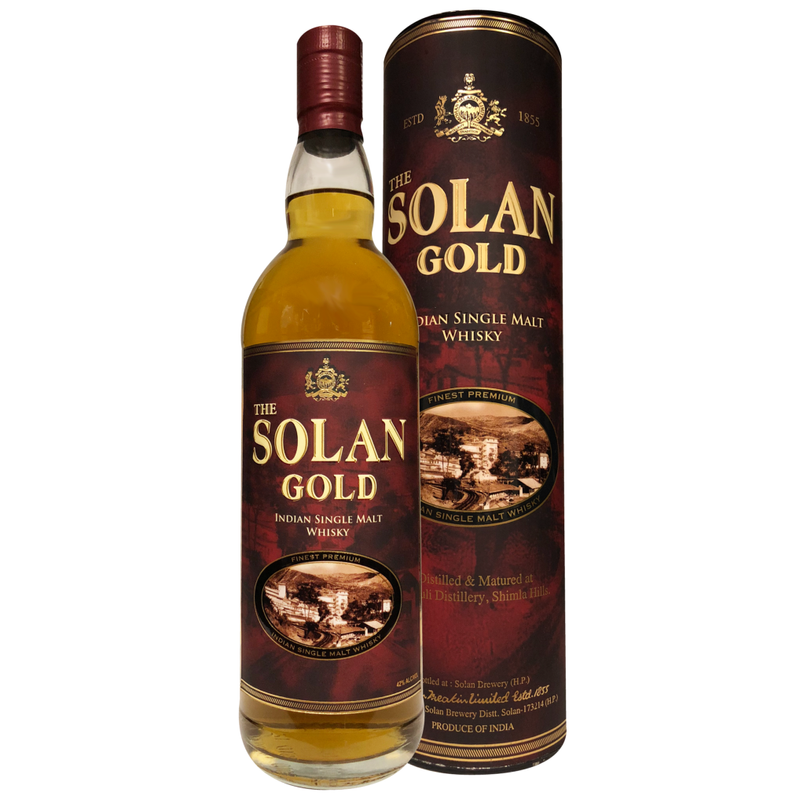 Solan Gold Indian Single Malt Whisky