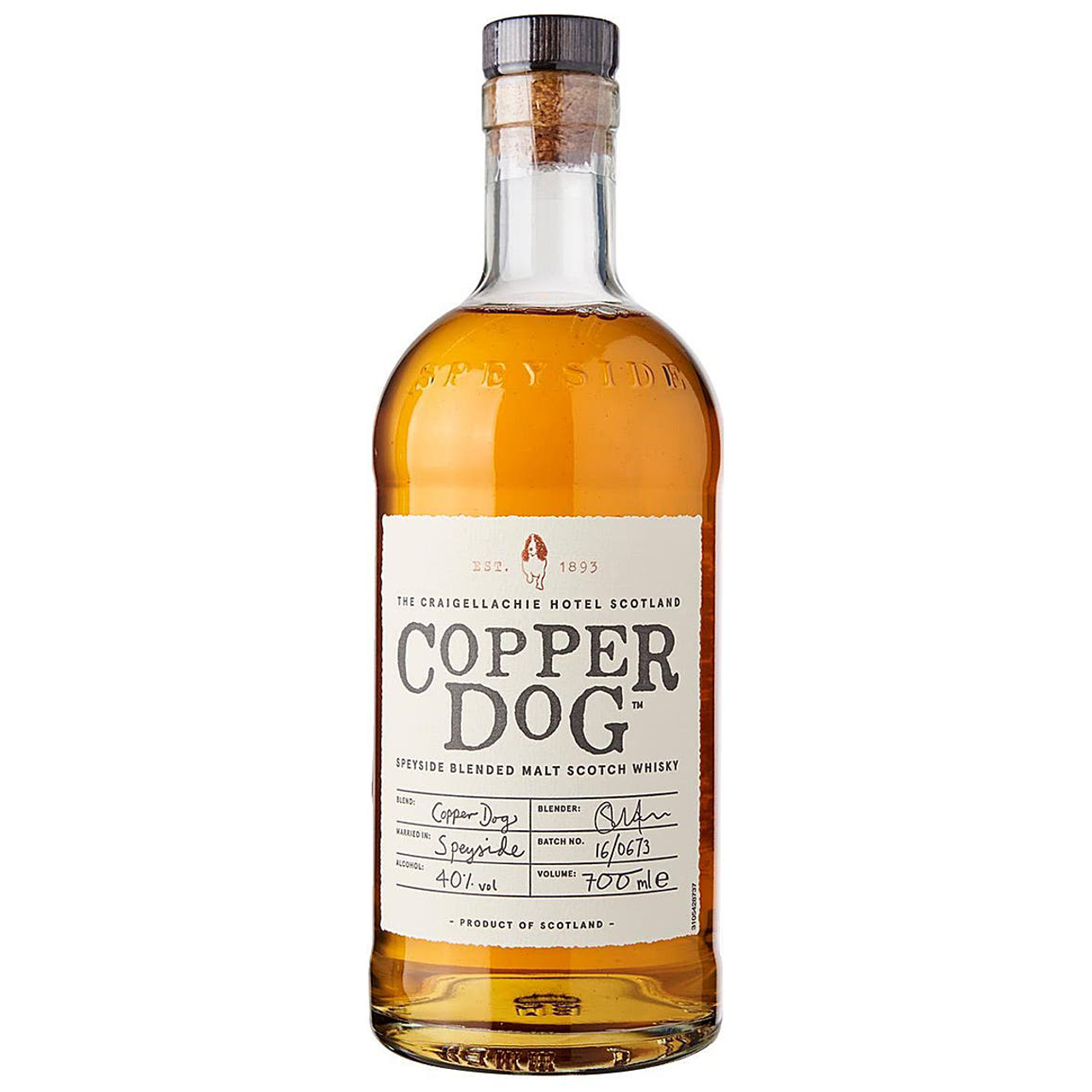 Copper Dog Blended Malt Whisky