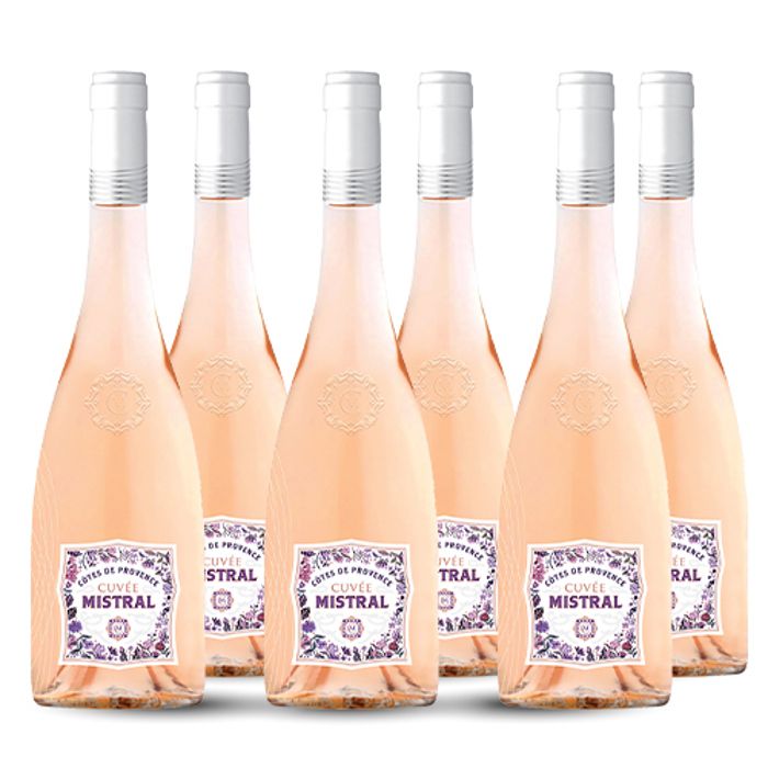 Mistral Cuvee Rose 6X75Cl