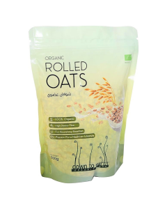 DOWN TO EARTH ORGANIC ROLLED OATS 500GM