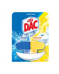 DAC ACTIVE LEMON TOILET RIM BLOCK WHITE 50ML