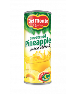 DEL MONTE SWEETENED PINEAPPLE 240ML