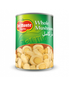 DEL MONTE WHOLE MUSHROOMS 400GM