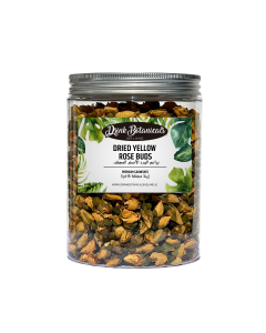 DRINK BOTANICALS DRIED YELLOW ROSE BUDS 140GM