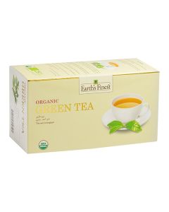 EARTH'S FINEST ORGANIC GREEN TEA (25 BAGS) 37.5GM