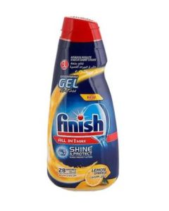Finish Dishwasher Detergent Concentrated Gel Lemon, 650ml