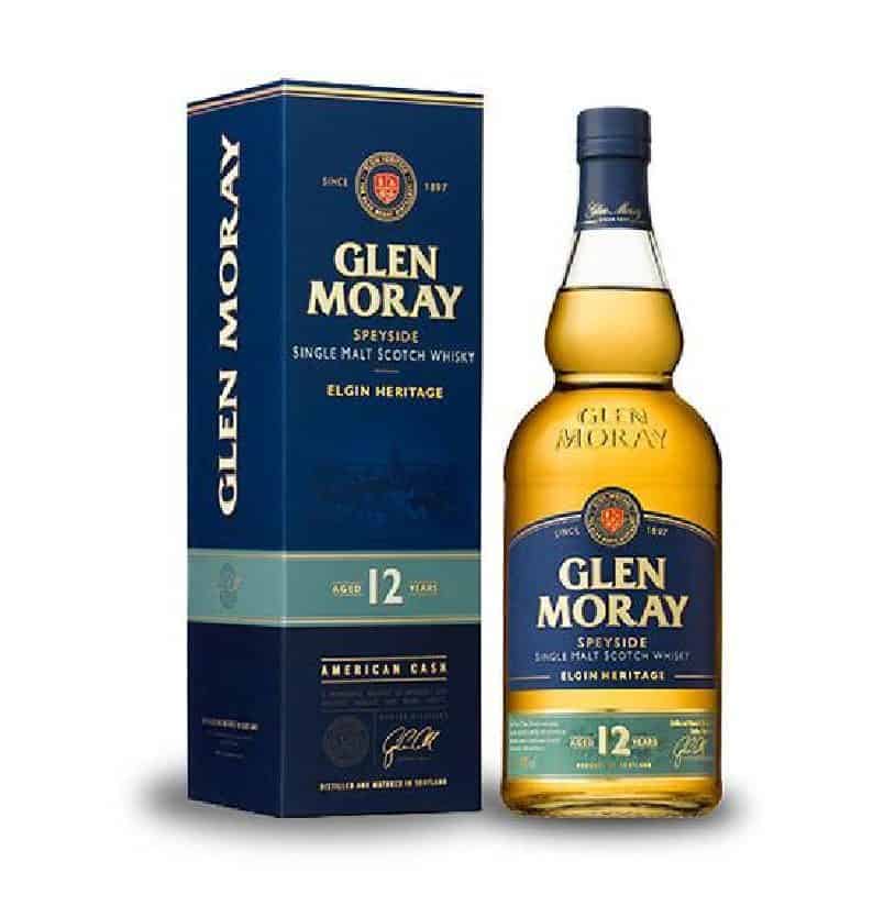 Glen Moray 12 Years Old Single Malt Scotch