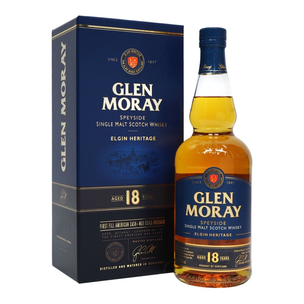 Glen Moray 18Y Malt Whisky