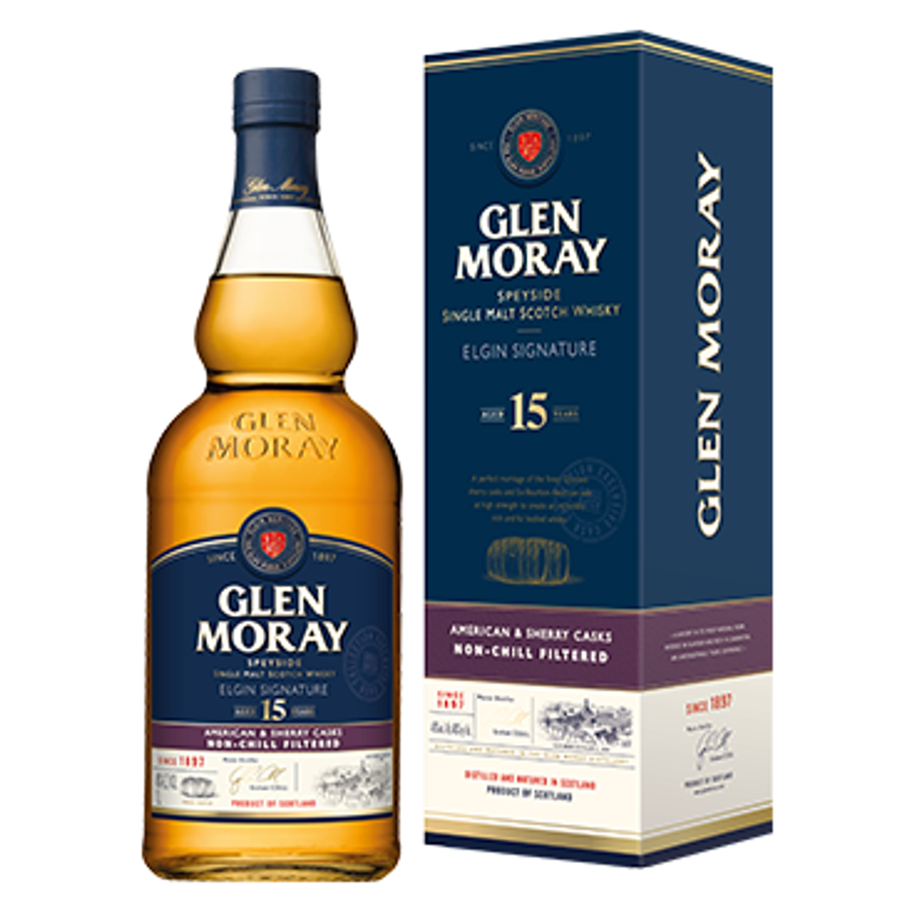 Glen Moray 15Yo Malt Whisky