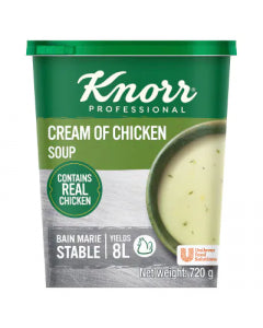 KNORR PROFESSIONAL CREAM OF CHICKEN SOUP 720 GM