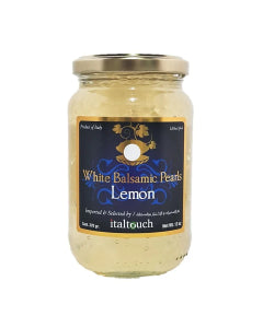 ITALTOUCH WHITE BALSAMIC PEARLS LEMON 370GM