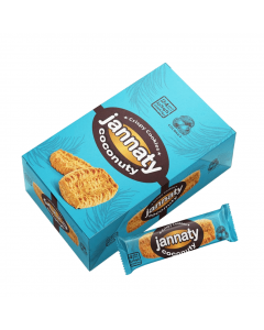 JANNATY COCONUTY CRISPY COOKIES 10X35GM