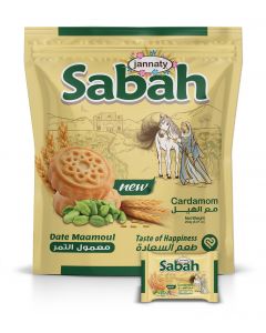 JANNATY SABAH DATE MAAMOUL CARDAMUM POUCH 250GM