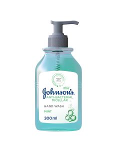 JOHNSON'S ANTIBACTERIAL HAND WASH MINT 300ML