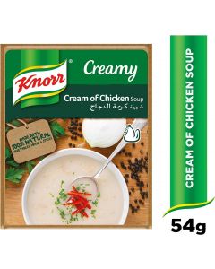 KNORR PACKET SOUP CREAM OF CHICKEN 54 GM