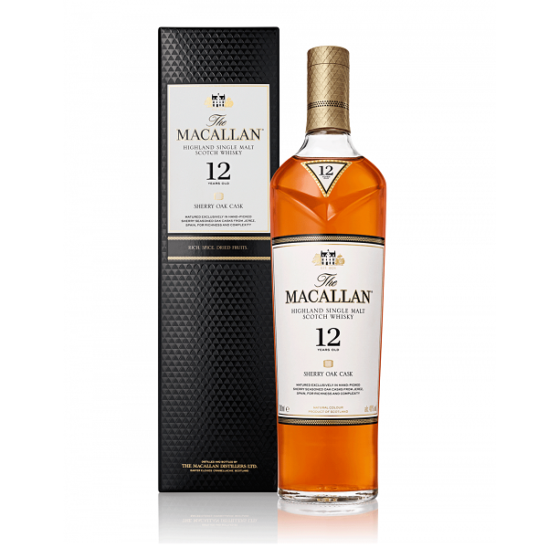 Macallan 12 Years Old Sherry Oak Single Malt