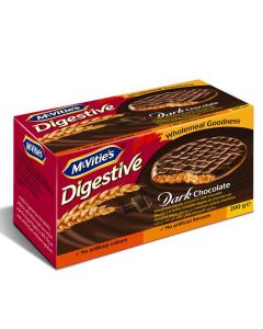 MCVITIES DIGESTIVE DARK CHOCOLATE 200GM