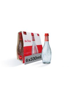 MAI DUBAI STILL WATER GLASS BOTTLE 6X330ML