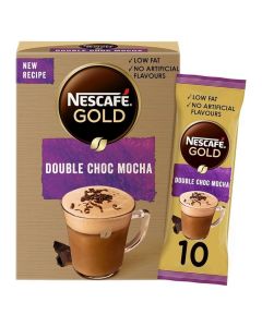 NESCAFE GOLD DOUBLE CHOCOLATE MOCHA 10X23.5GM