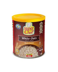 SUPER CHEF WHITE OATS 500GM