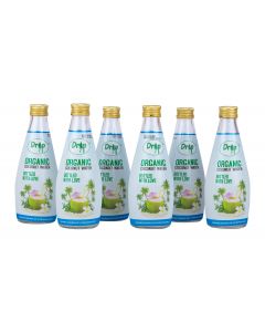 DROP ORGANIC COCONUT WATER 6X290ML