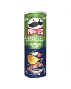 PRINGLES PASSPORT ITALIAN STYLE PEPPERONI PIZZA 165 GM