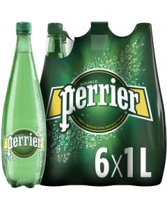 PERRIER SPARKLING WATER 6X1LTR