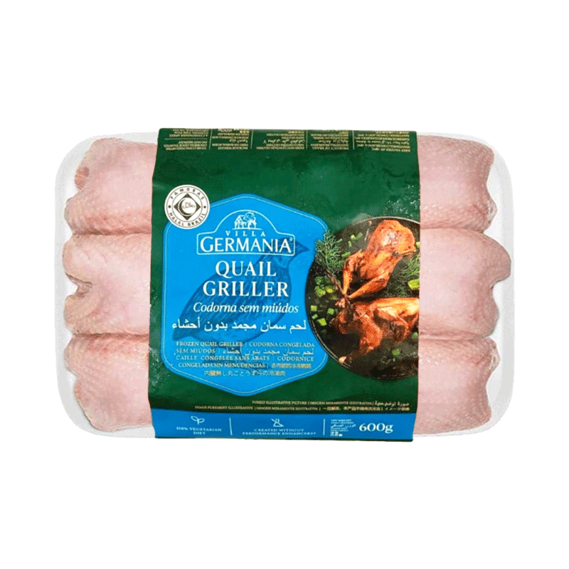 Germania Frozen Quail Griller 600g