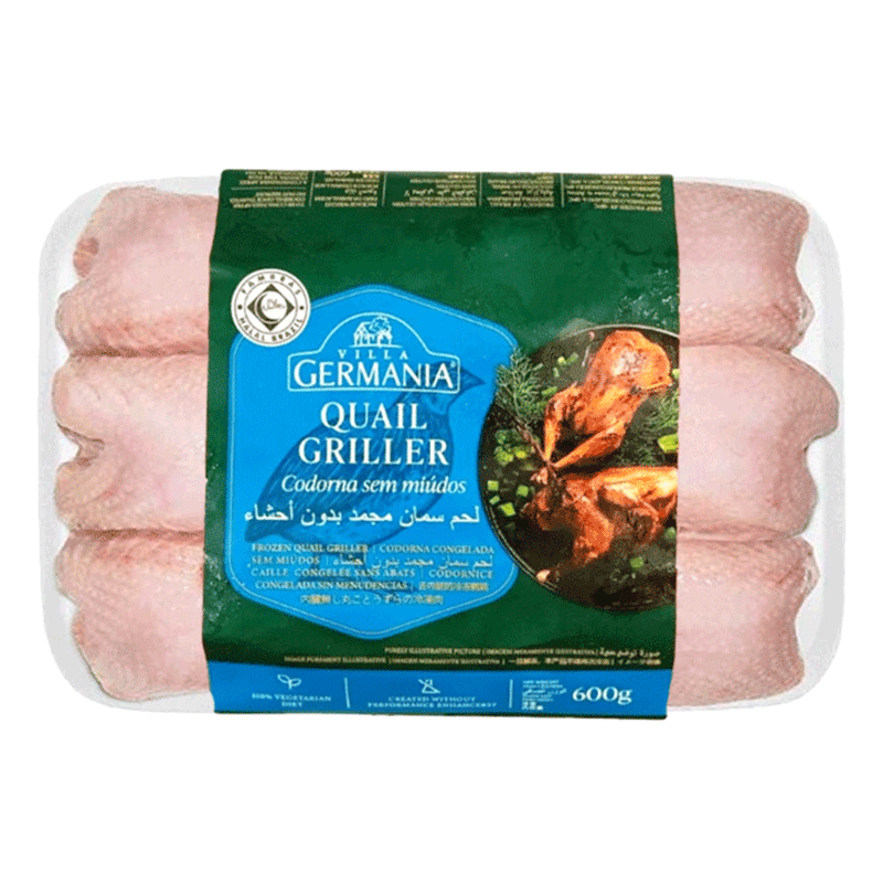 Germania Frozen Quail Griller 900g