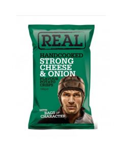 REAL CRISPS CHEESE & ONION FLAVOUR 150GM