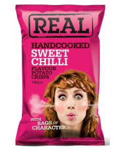 REAL CRISPS SWEET CHILLI FLAVOUR 150GM