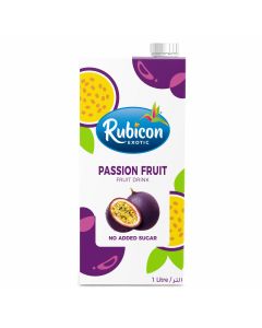 RUBICON PASSION FRUIT JUICE NO ADDED SUGAR 1LTR