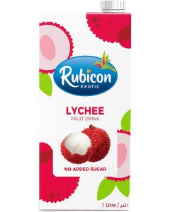 RUBICON LYCHEE JUICE NO ADDED SUGAR 1LTR