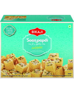 BIKAJI SOAN-PAPDI - SADA BAHAR- (PURE GHEE) 500GM