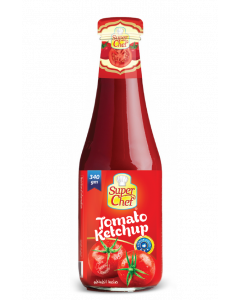 SUPER CHEF TOMATO KETCHUP 340GM