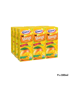 UNIKAI UHT MANGO & GRAPE NECTAR 9X250ML