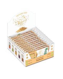 VEGANWAY SESAME BAR DISPENSER 12X40GM