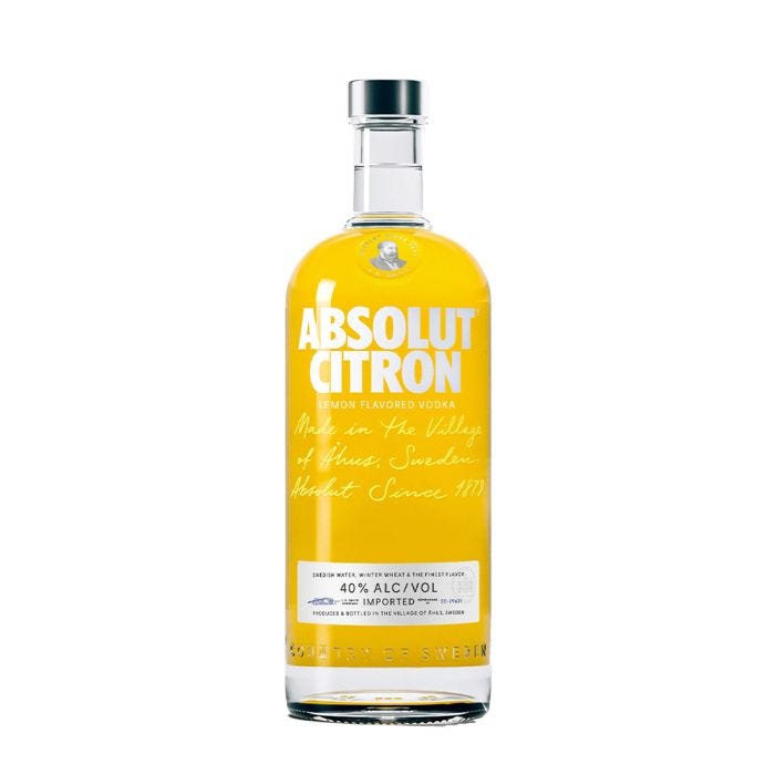 Absolut Vodka Citron